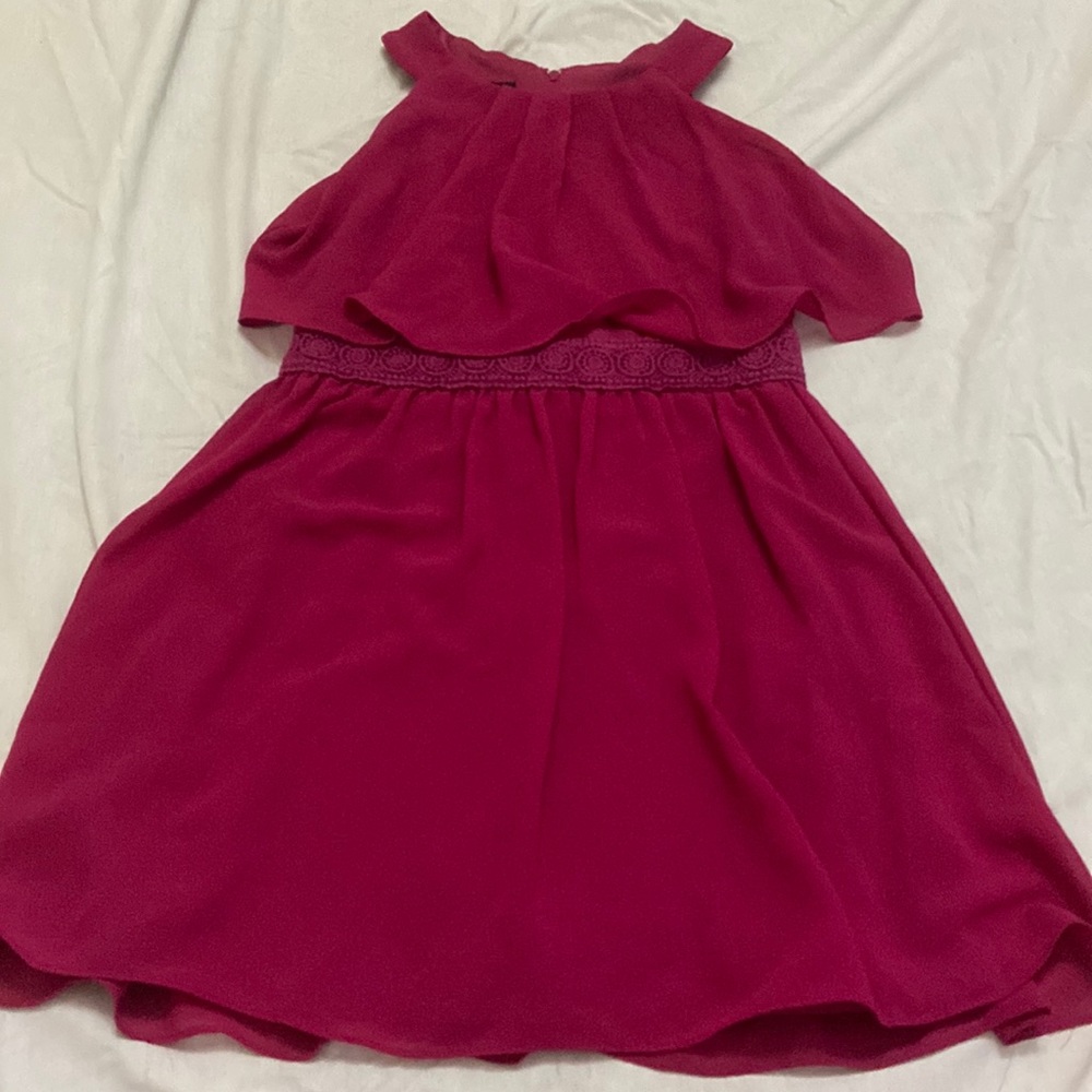 Dark Pink Dress